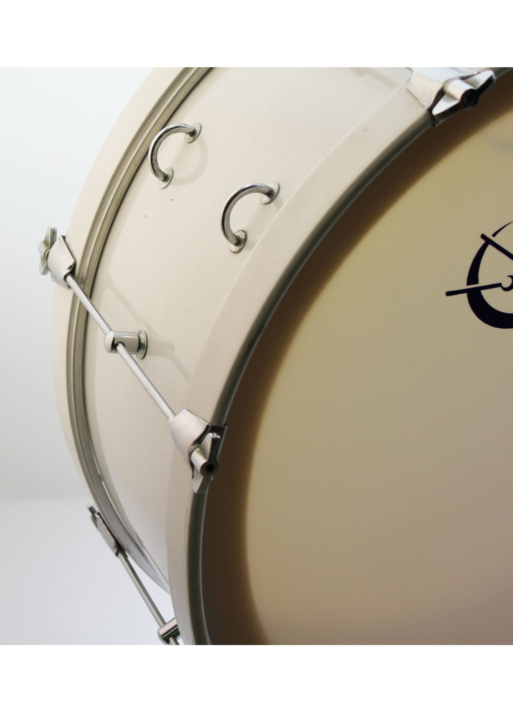 Grancassa Da Parata FFALSTAFF 24x12 Pollici (60x30 Cm) - In Alluminio, Leggera Con Tracolla - Foto 2