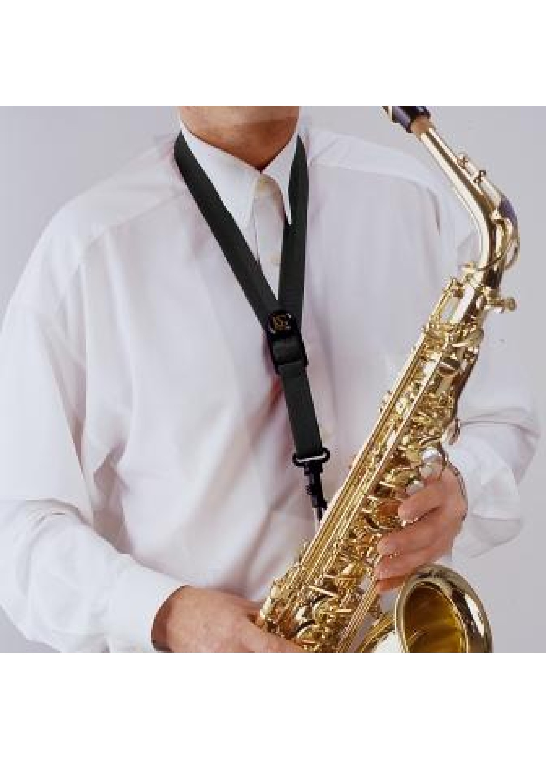 Cinghia Per Sassofono Asyduey - Regolabile, Per Sax Alto/tenore/soprano, Materiale Poliestere