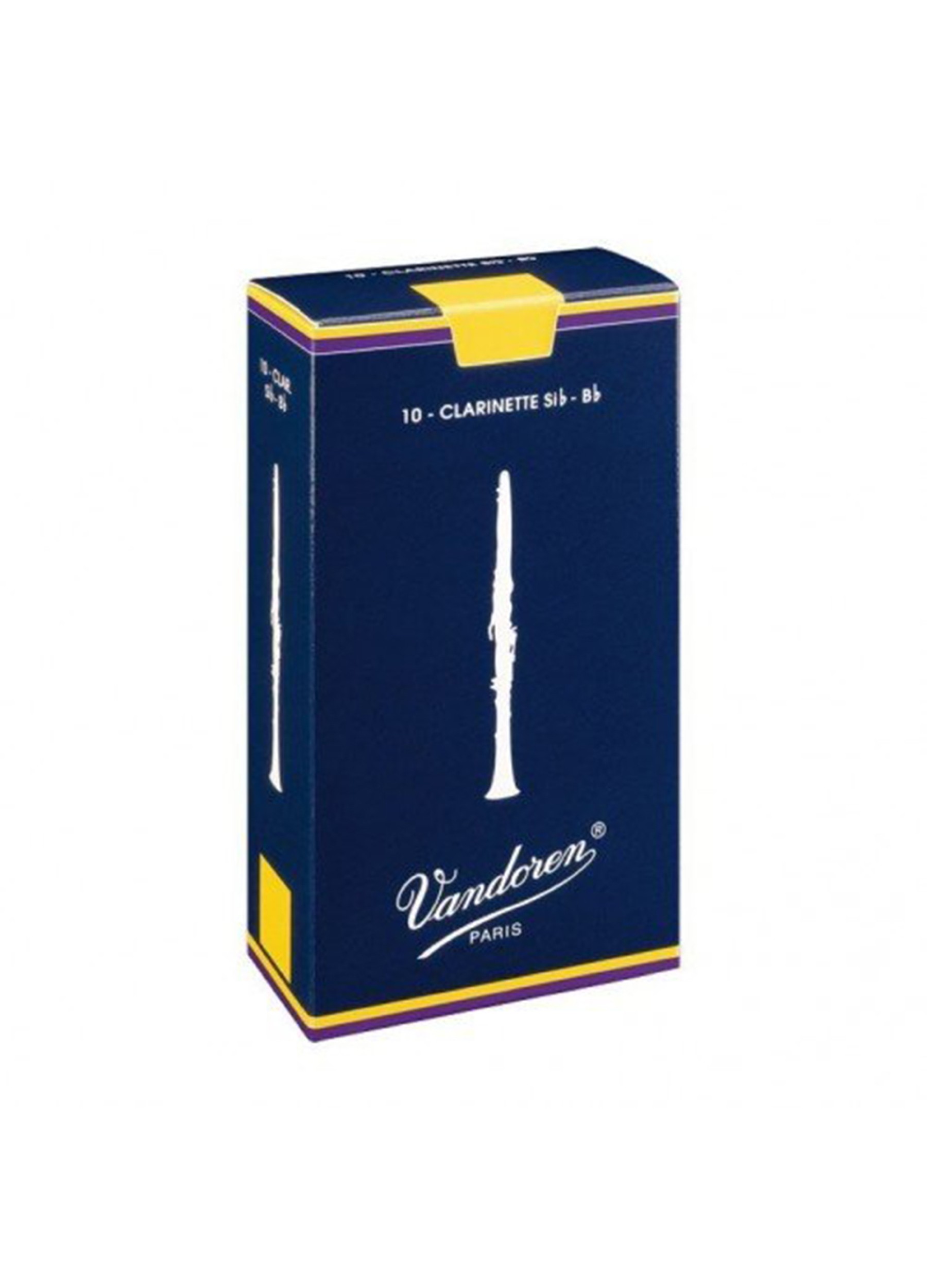 SPESSORE 1 1/2 10 ANCE PER CLARINETTO SIb Vandoren VANDOREN TRADITIONAL BLUE 