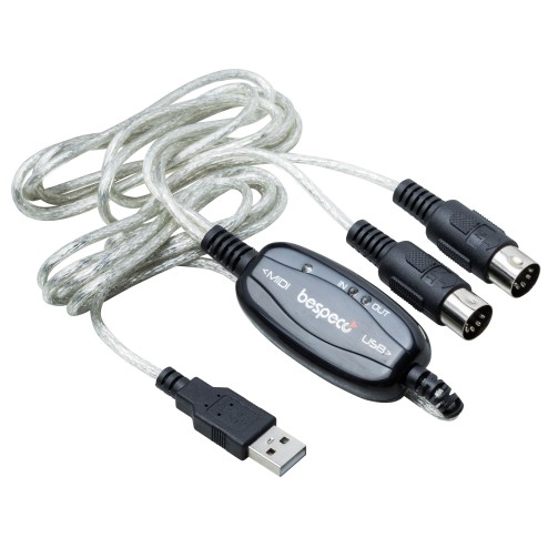 Cavo Bespeco BMUSB100 cavo interfaccia  MIDI/USB
