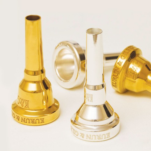 K&G T3B Silver Small, Bocchino per Trombone Tenore Penna Piccola