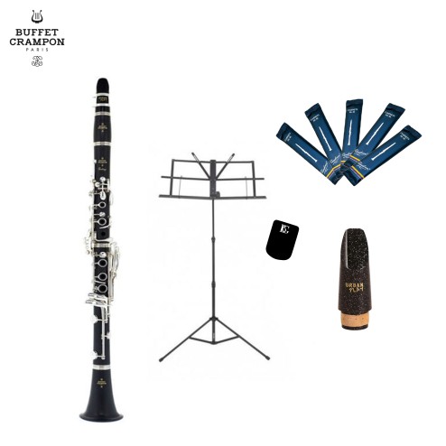 Clarinetto in Sib Buffet Crampon Prodige BC2541L-2-0GB kit per studente