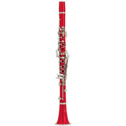 Clarinetto J.Will rosso J-CL-01RN senza leva del Mib