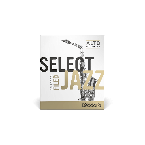 D'Addario Select Jazz Ance Sax Alto, Filed