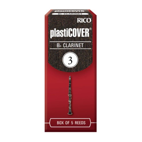 Ance Rico Plasticover per clarinetto sib, pacco da 5 ance