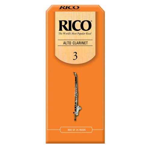 Ance Rico per clarinetto alto, pacco da 25 ance