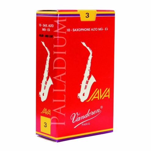 Ance Vandoren Java Filed Red Cut per sax alto