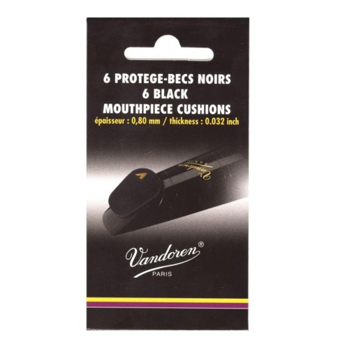Vandoren VMC6 Salvabocchino da 0.35 mm, Nero