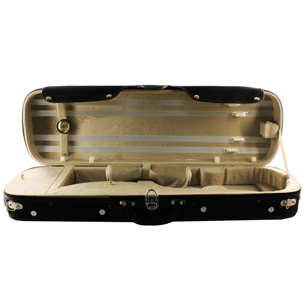 Custodia Per Violino PURE GEWA 4/4 - Nera Con Tasca Spartiti, Protezione Massima!