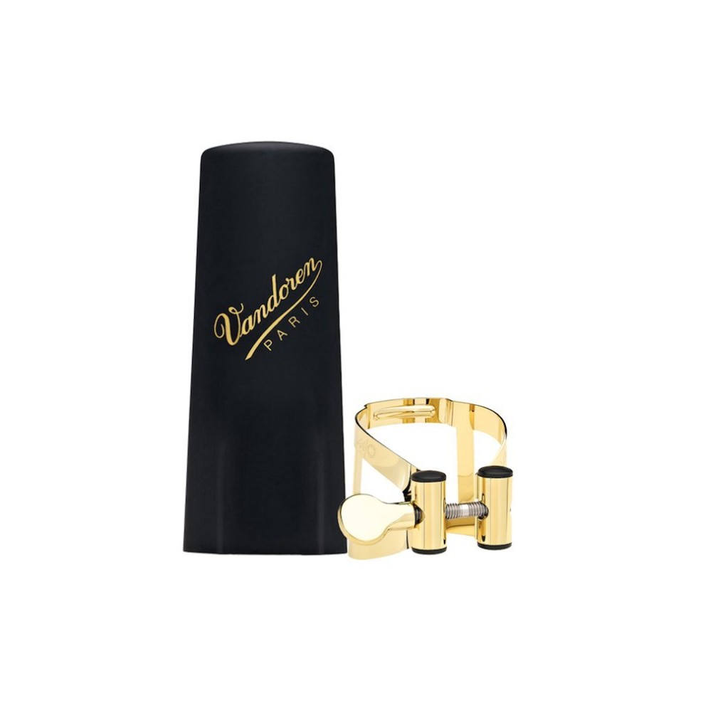 Bec Et Ligature Vandoren Pour Saxophone Alto - Optimum AL3 Et Masters LC57DP Or - Qualité Française