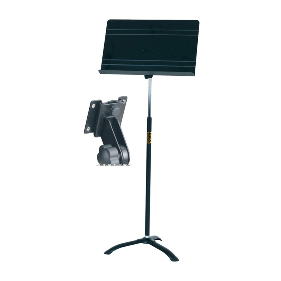 GEWA Leggio Nero - Regolabile In Altezza (63-125cm), Pieghevole, Peso 1.4kg - Per Musica E Lettura - Foto 8