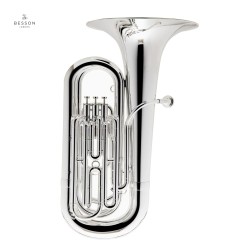 Tuba in Sib Besson 187 New Standard argentata mod. BE187-2-0