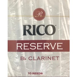 Ance Rico Reserve per clarinetto sib, pacco da 10 ance 