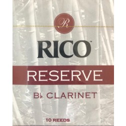 Ance Rico Reserve per clarinetto sib, pacco da 10 ance