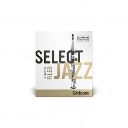 D'Addario Select Jazz Ance Sax Soprano Filed