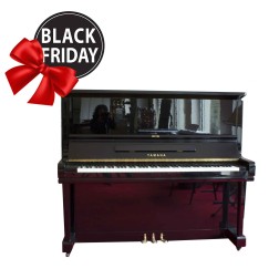 Pianoforte Yamaha rigenerato U3H nero