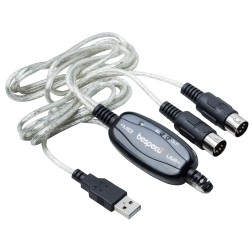 Cavo Bespeco BMUSB100 cavo interfaccia  MIDI/USB