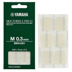 Yamaha Mouthpiece Patch 0,5 mm Soft Salva bocchino gomma Arancione 