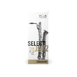 D'Addario Select Jazz Ance Sax Baritono, Filed