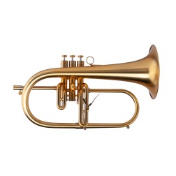 Flicorno soprano Adams Custom F3 Satinato Laccato Campana Brass 