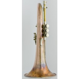 Flicorno soprano in Sib G&P mod. Flora 60R ramato USATO