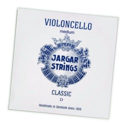 Corda Violoncello RE (D) Jargar tensione media con pallino