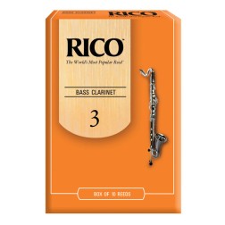 Ance Rico per clarinetto basso, pacco da 10 ance 