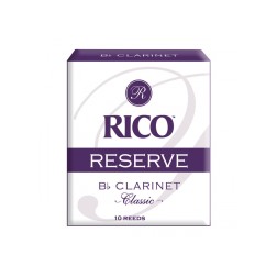 Ance Rico Reserve Classic per clarinetto sib, pacco da 10 ance 