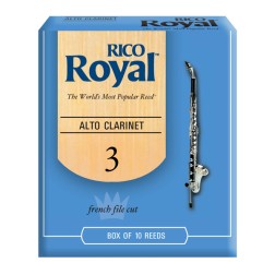 Ance Rico Royal per clarinetto alto, pacco da 10 ance 