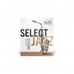 D'Addario Select Jazz Ance Sax Alto, Unfiled