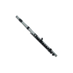 Nuvo Student Flute Flauto Traverso Nero e Argento