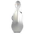 Custodia Bam mod. Classic 1001SW Silver per violoncello con ruote