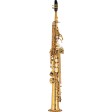 YSS-875EX 02 Yamaha sax soprano in Sib serie Custom EX laccato color oro