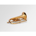 Flicorno soprano Adams Custom F3 Satinato Laccato Campana Brass 