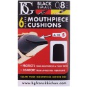 BG A10S Salvabocchino per Sax/Clarinetto da 0.8 mm, Nero, Small