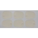 BG A11L Salvabocchino per Sax/Clarinetto da 0.4 mm, Trasparente, Large