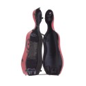 Custodia Bam Classic 1001SWRG Rossa per violoncello con ruote