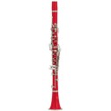 Clarinetto J.Will rosso J-CL-01RN senza leva del Mib