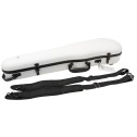 Custodia violino 4/4 Gewa Pure 1.8 colore bianco cinghie