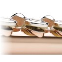 Flauto traverso Powell Conservatory Aurumite 9K discendente al Si