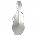 Custodia Bam mod. Classic 1001SW Silver per violoncello con ruote avanti