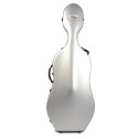 Custodia Bam mod. Classic 1001SW Silver per violoncello con ruote avanti